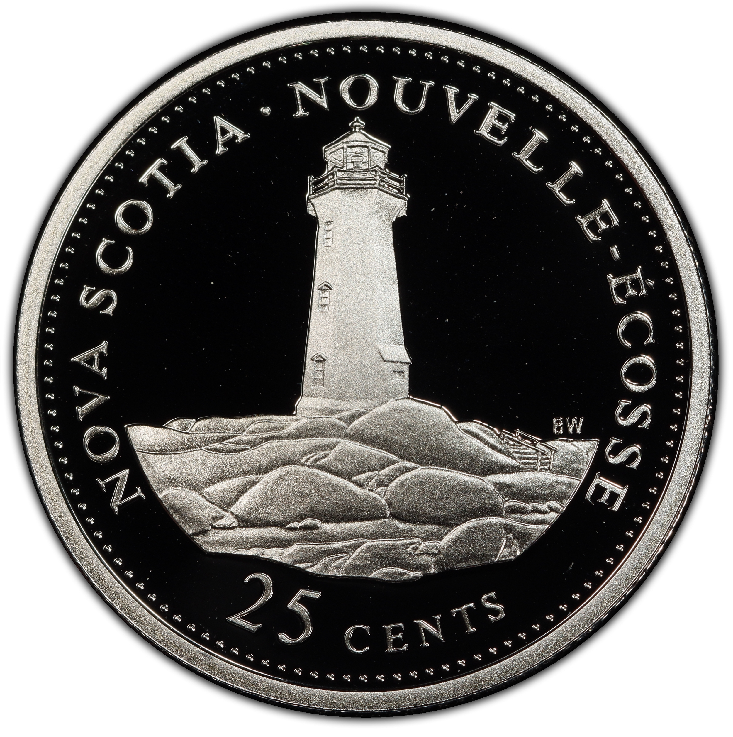 1992 Nova Scotia Canadian Quarter 25 Cents — Canadian Coins